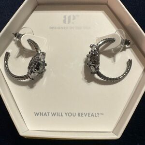 Bomb Party “No Notes, All Shine” Tourmaline Green Spinel in Hematite Plating